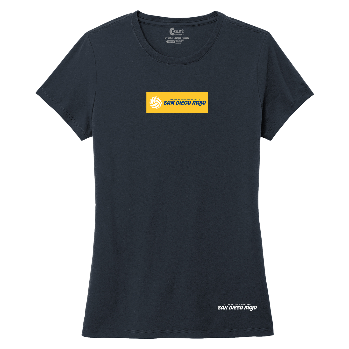 Womens Gold Patch Logo T-Shirt