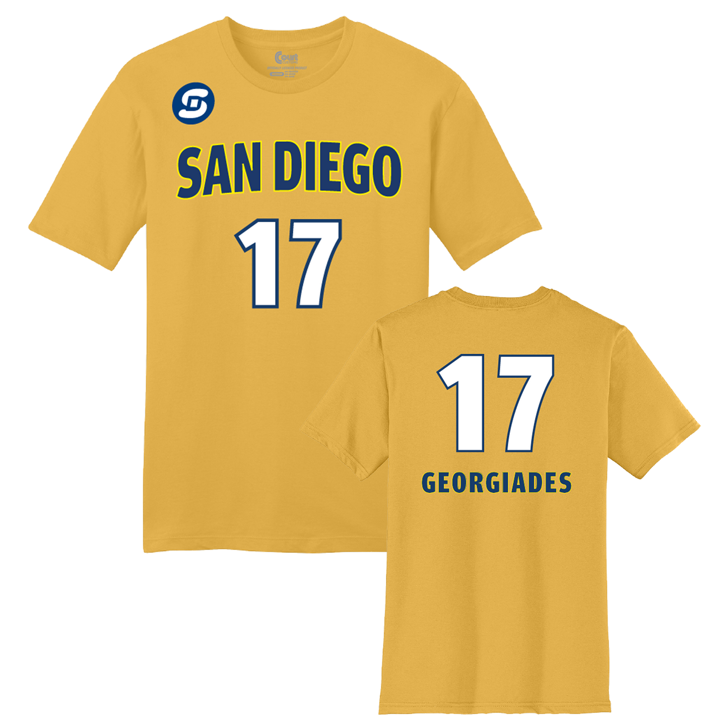 San Diego Mojo Jersey T-Shirt - Georgiades