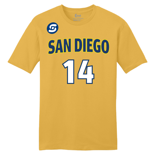 San Diego Mojo Jersey T-Shirt - Vicini