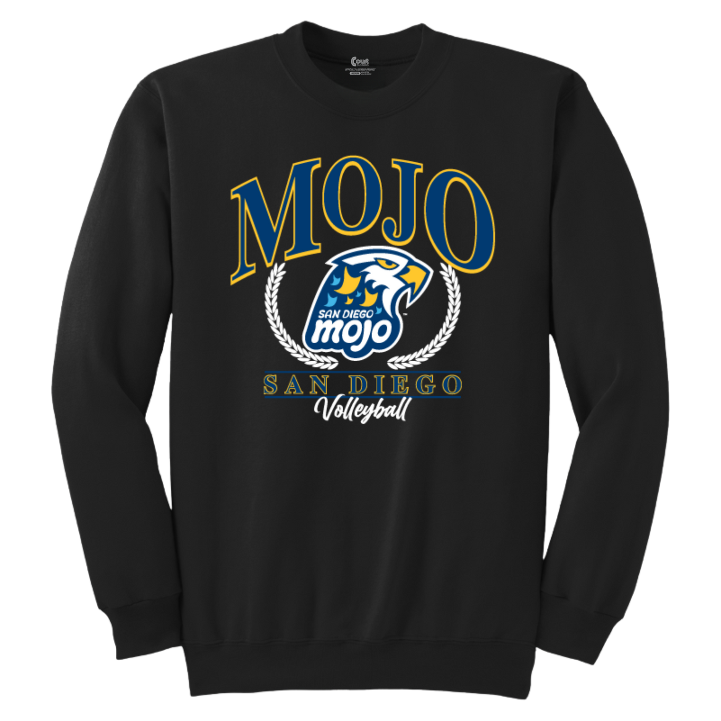 San Diego Mojo Laurel Volleyball Crewneck