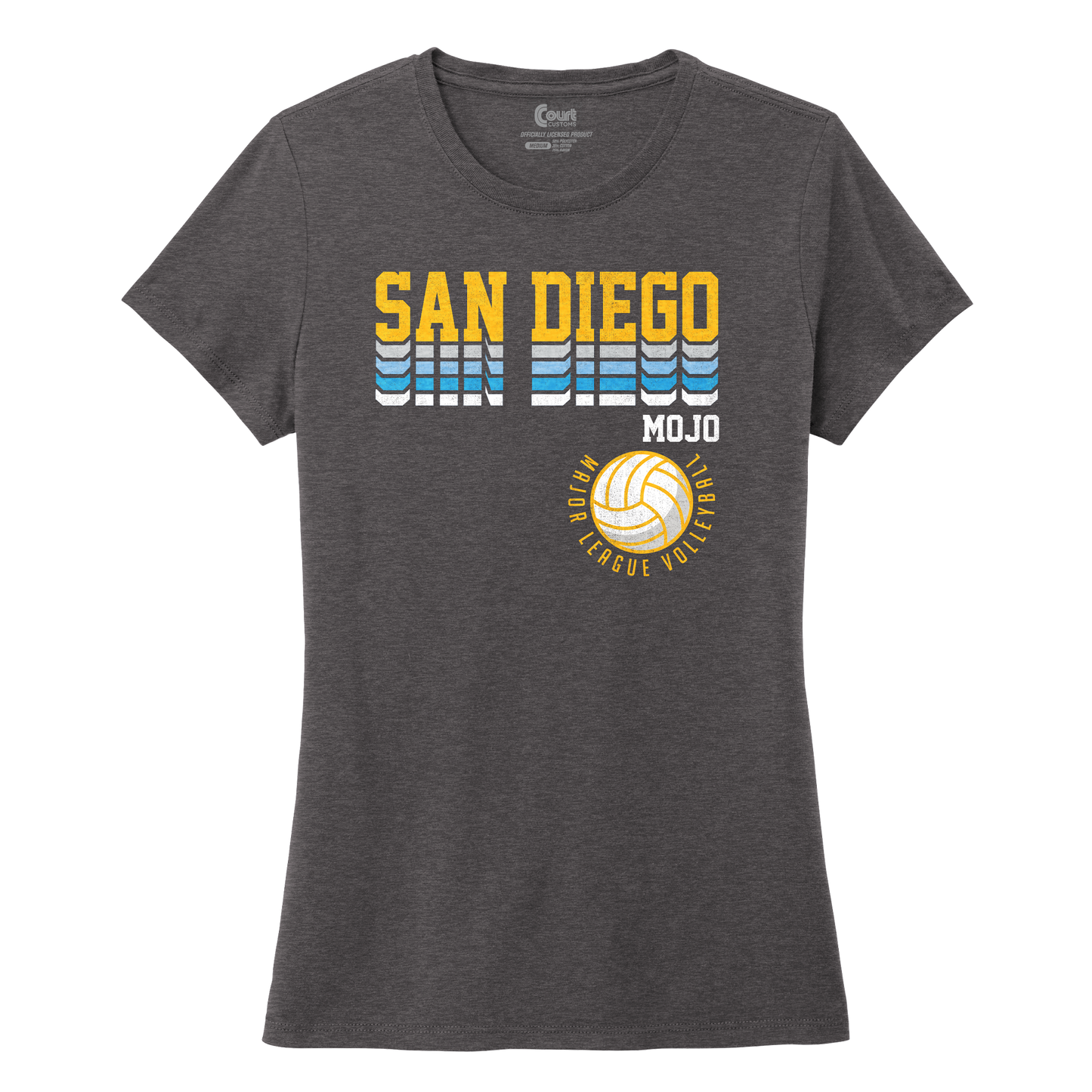 San Diego Mojo Womens Stack T-Shirt