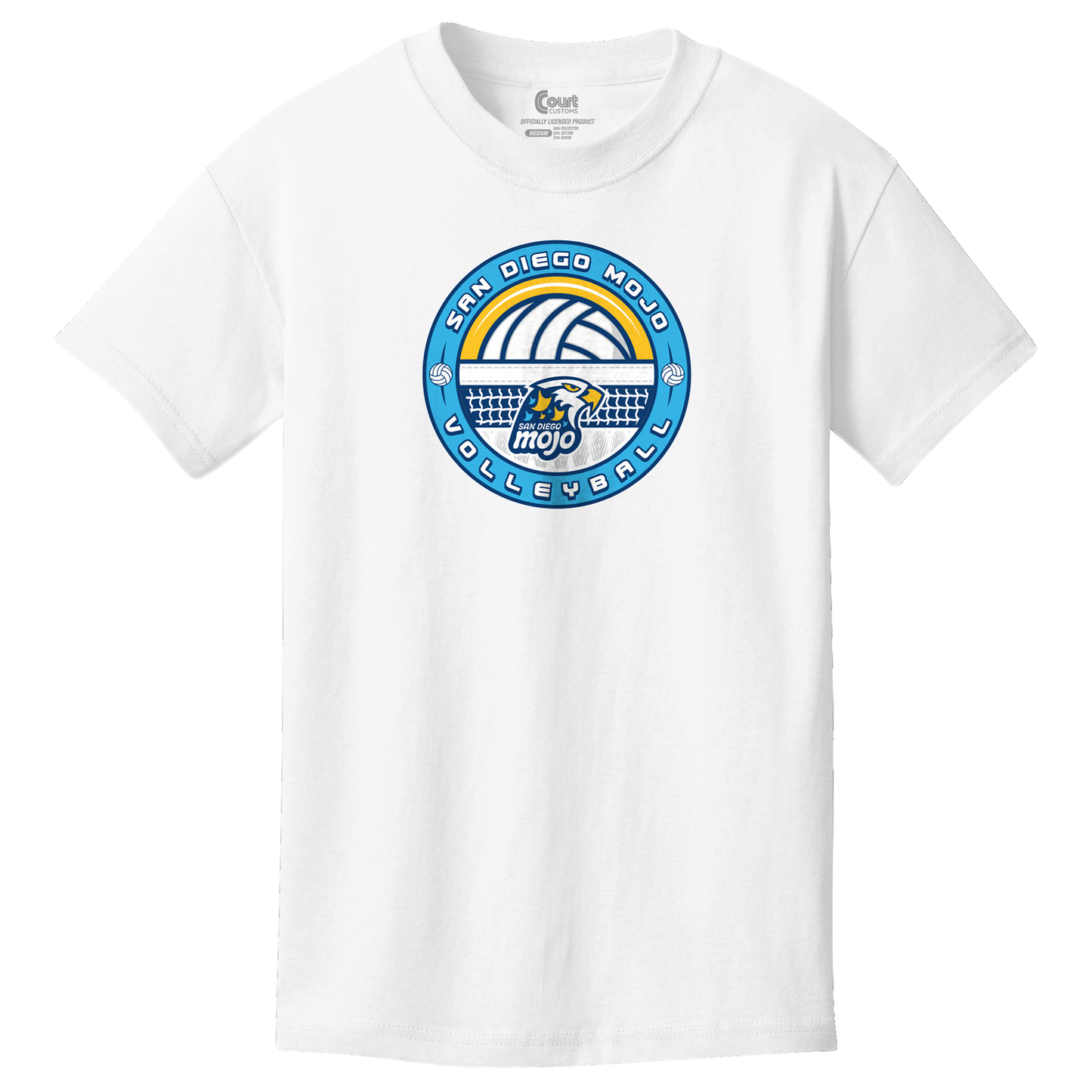 San Diego Mojo Youth Net Badge T-Shirt