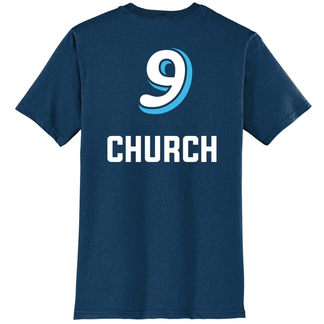 ANNA CHURCH JERSEY T-SHIRT