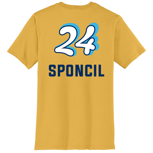 SARAH SPONCIL JERSEY T-SHIRT