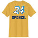 SARAH SPONCIL JERSEY T-SHIRT