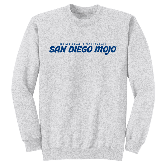 One Color Wordmark Crewneck