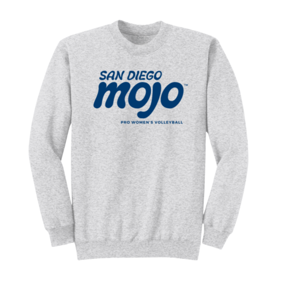 One Color Wordmark Crewneck