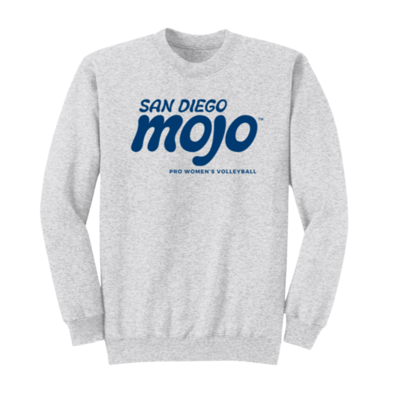 One Color Wordmark Crewneck