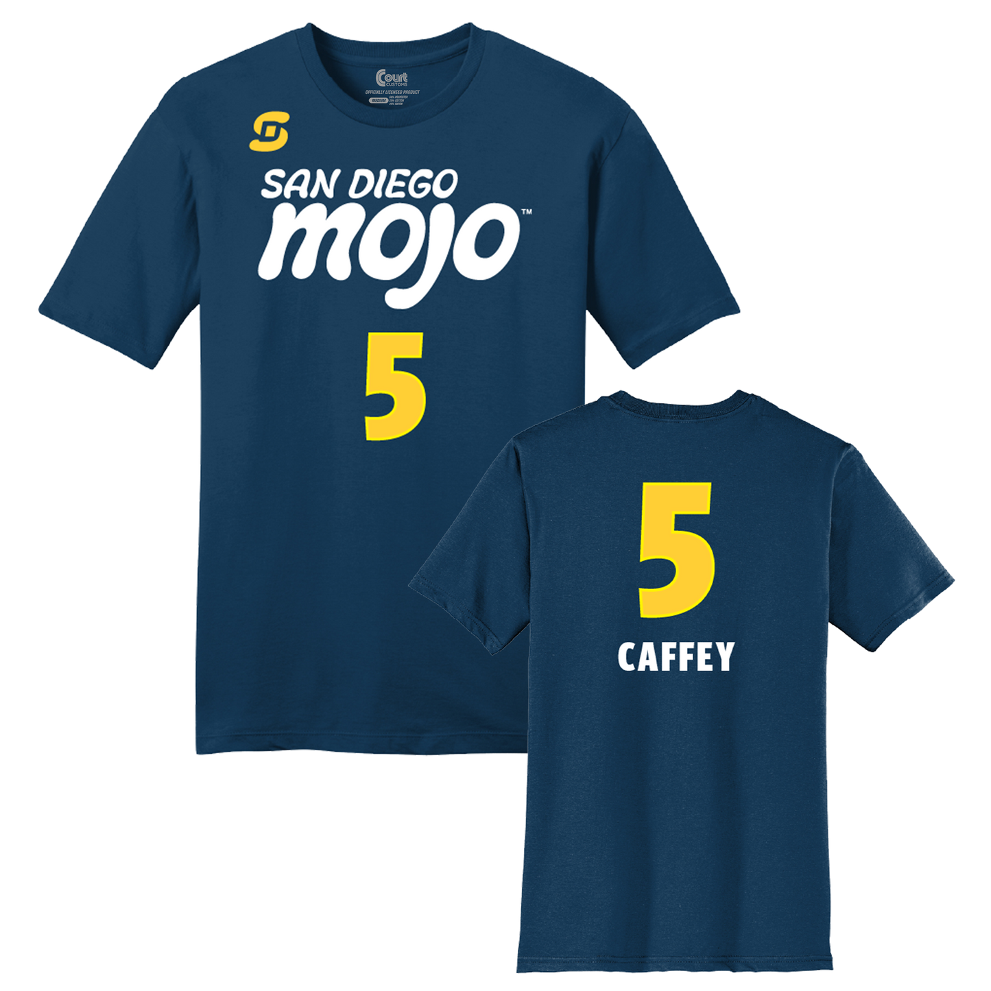 San Diego Mojo Jersey T-Shirt - Caffey