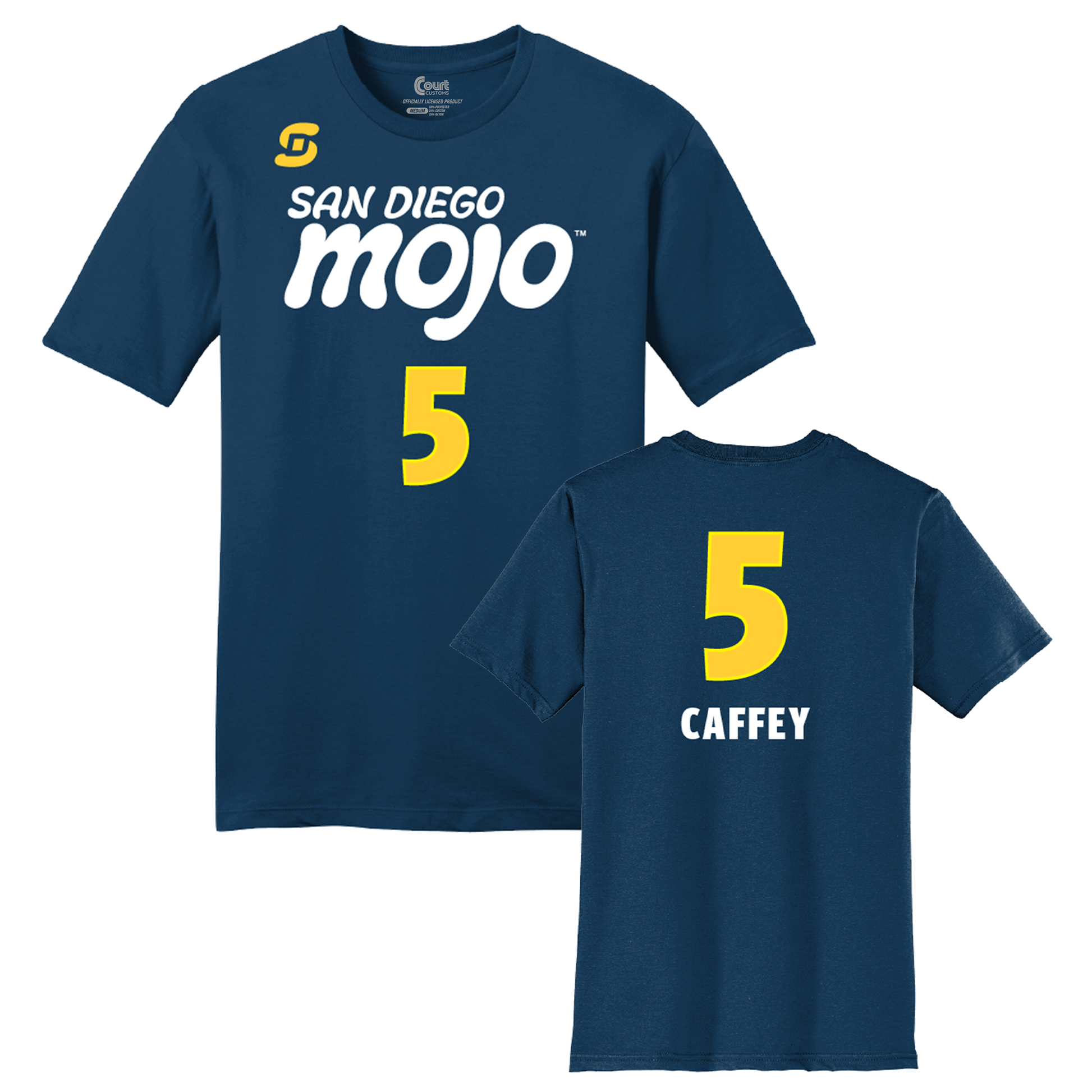 San Diego Mojo Jersey T-Shirt - Caffey