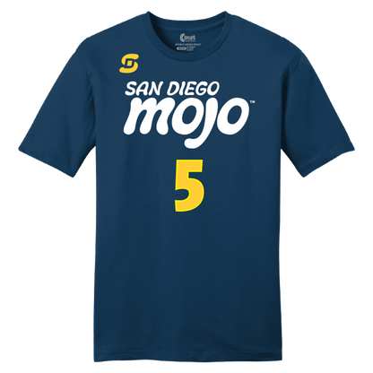 San Diego Mojo Jersey T-Shirt - Caffey