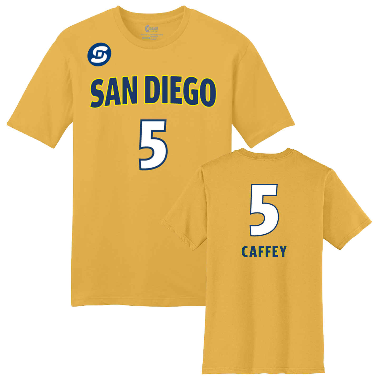San Diego Mojo Jersey T-Shirt - Caffey