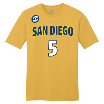 San Diego Mojo Jersey T-Shirt - Caffey