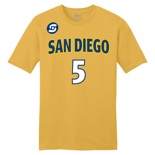 San Diego Mojo Jersey T-Shirt - Caffey