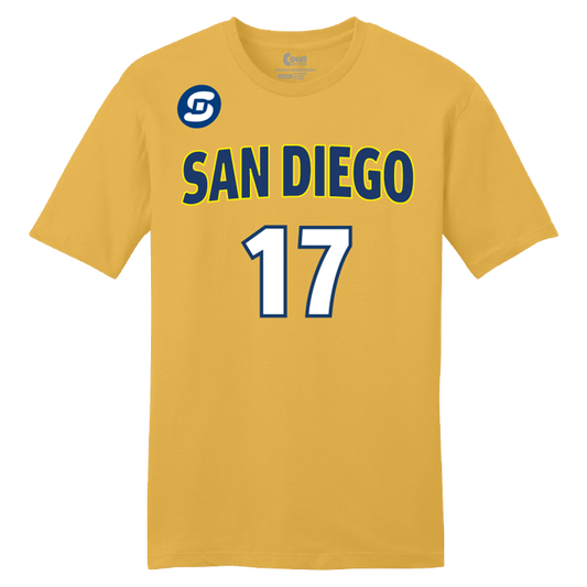 San Diego Mojo Jersey T-Shirt - Georgiades