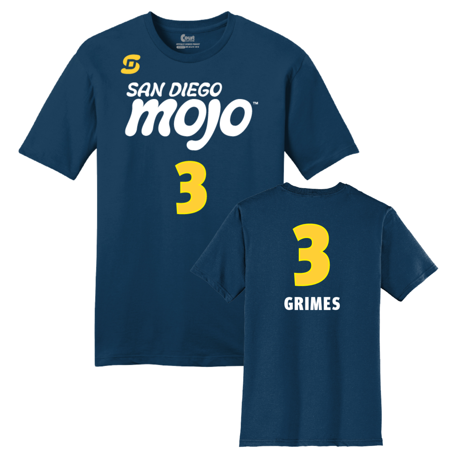 San Diego Mojo Jersey T-Shirt - Grimes