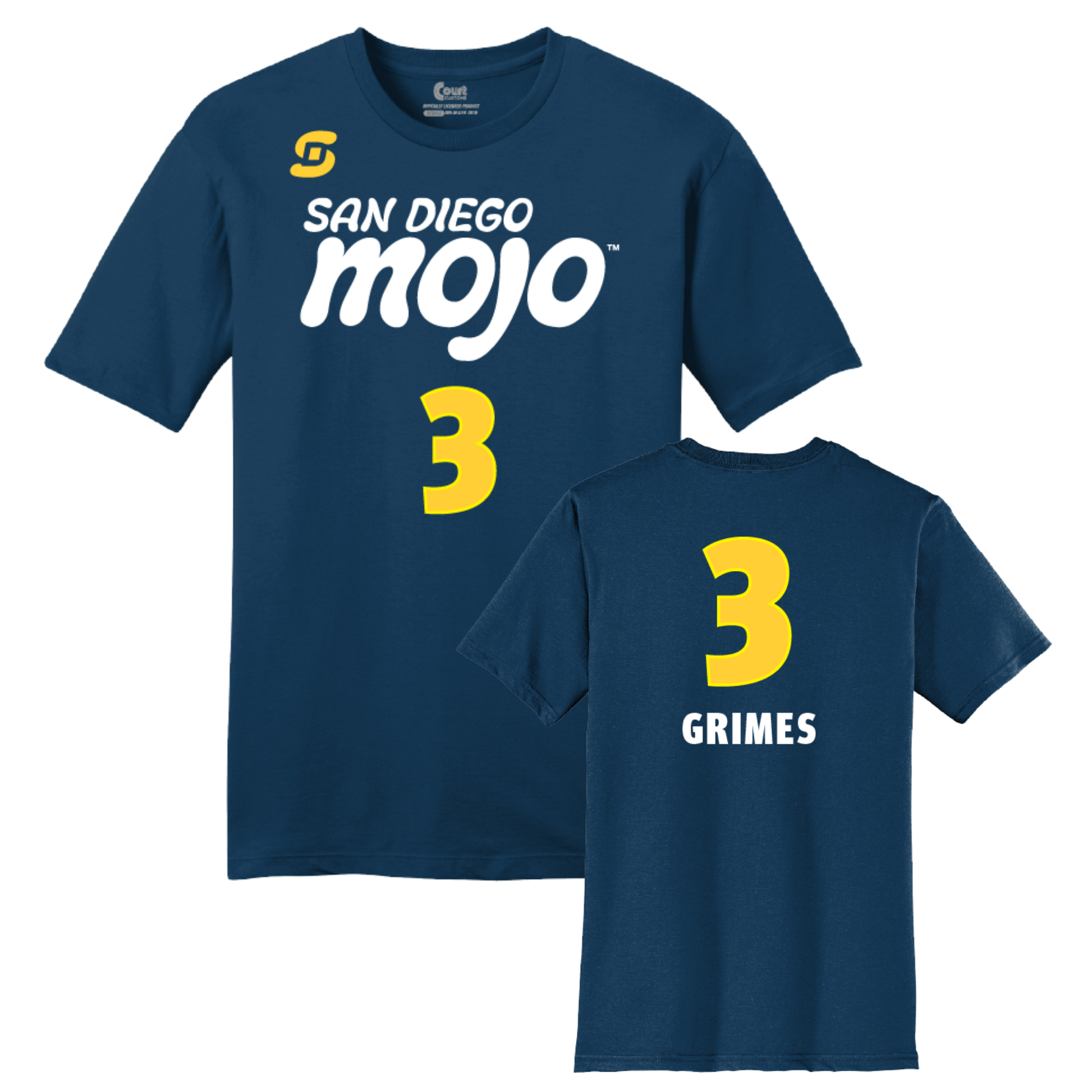 San Diego Mojo Jersey T-Shirt - Grimes