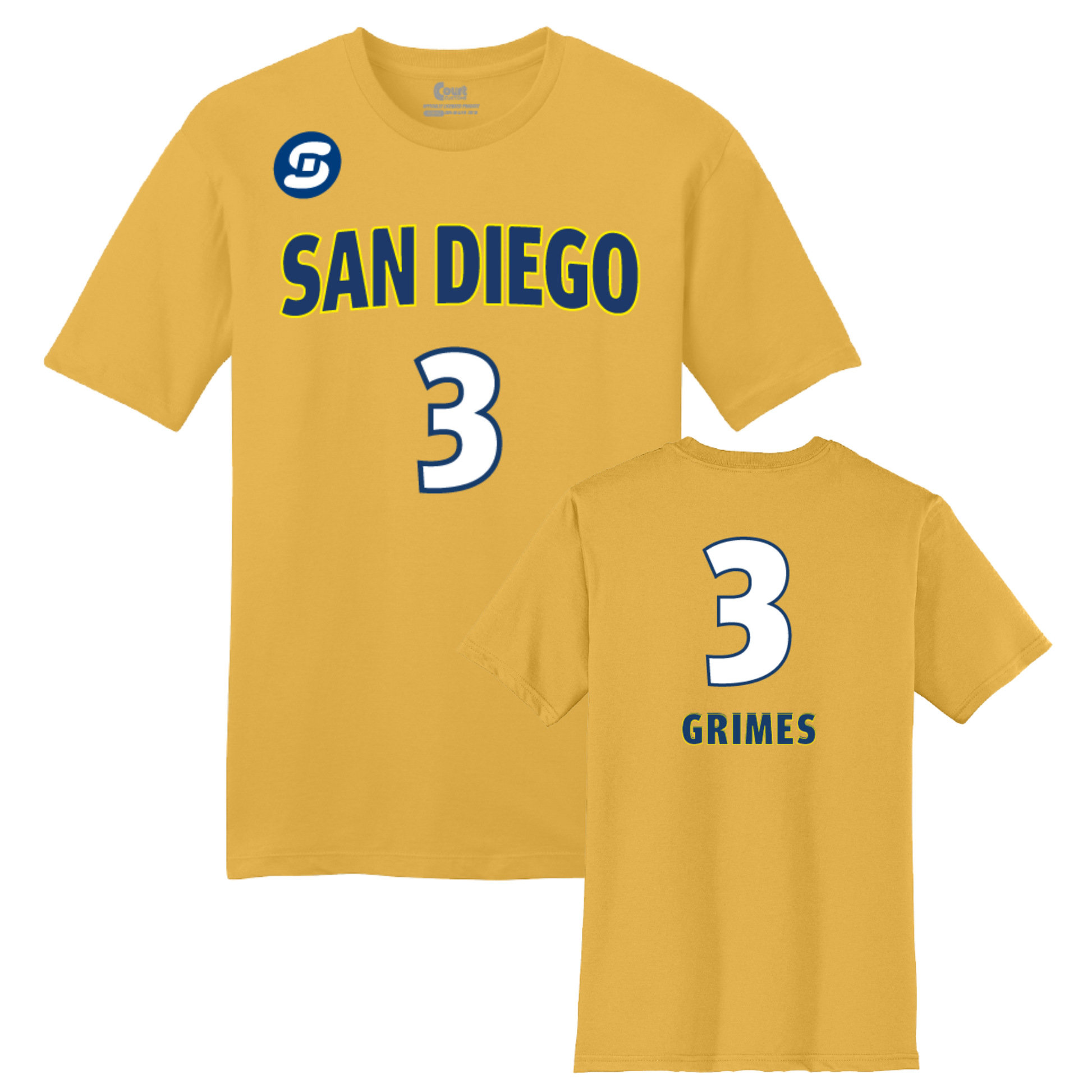 San Diego Mojo Jersey T-Shirt - Grimes