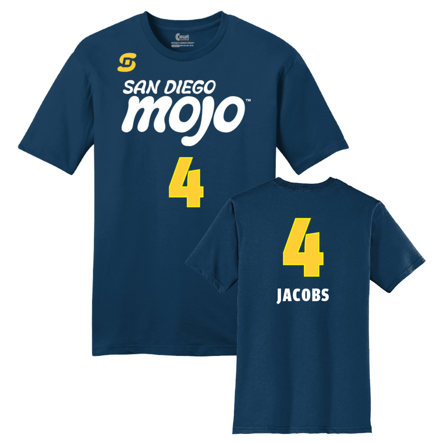 San Diego Mojo Jersey T-Shirt - Jacobs
