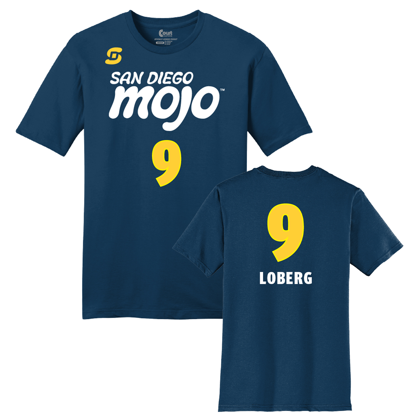 San Diego Mojo Jersey T-Shirt - Loberg