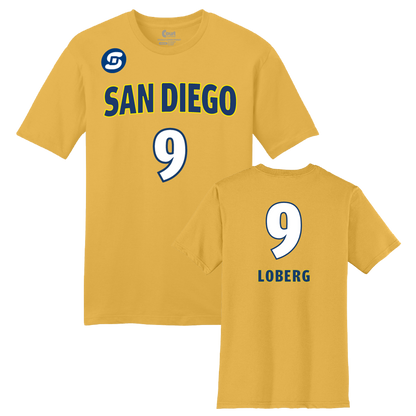 San Diego Mojo Jersey T-Shirt - Loberg