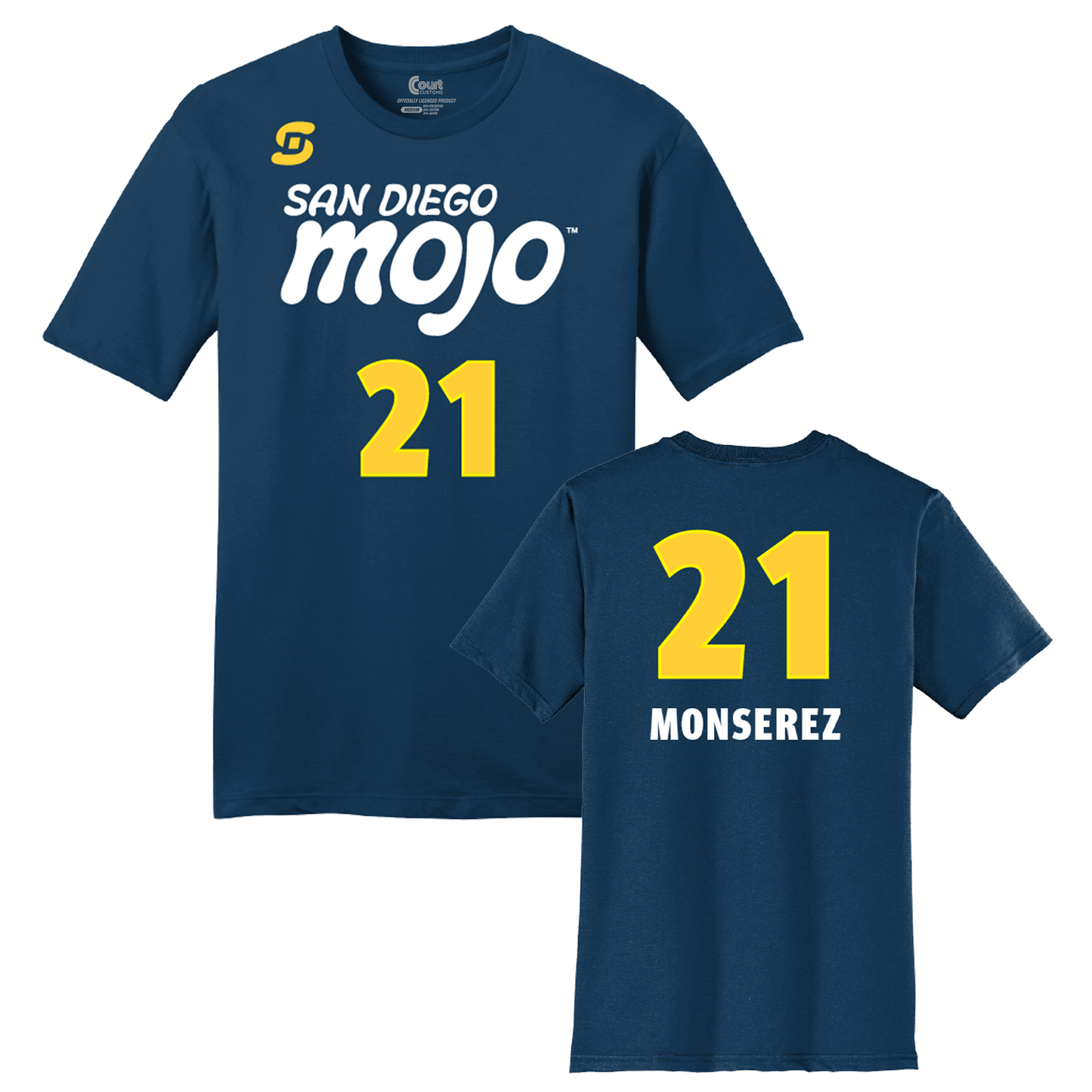 San Diego Mojo Jersey T-Shirt - Monserez