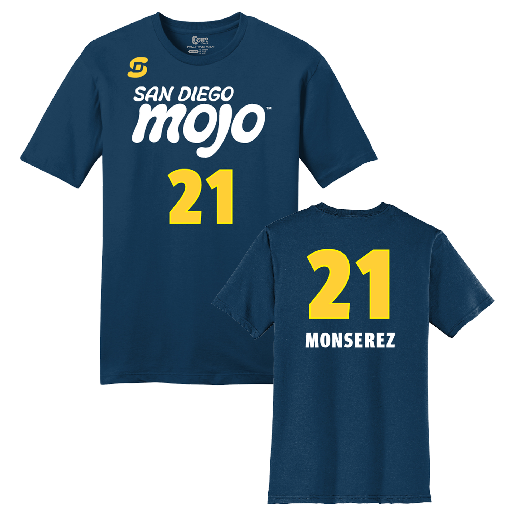San Diego Mojo Jersey T-Shirt - Monserez
