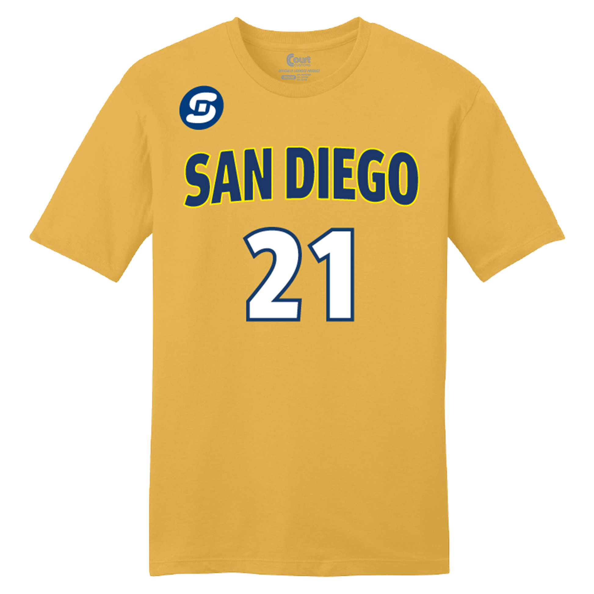 San Diego Mojo Jersey T-Shirt - Monserez