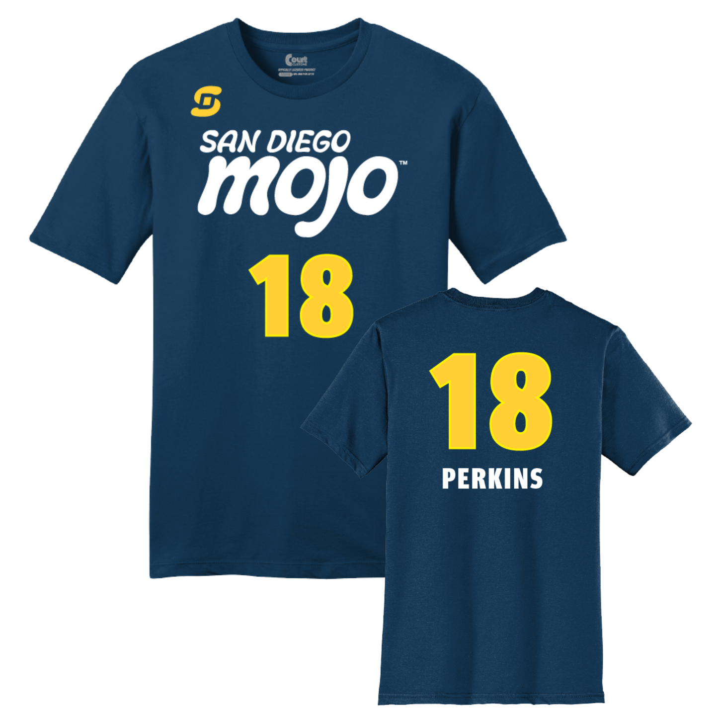 San Diego Mojo Jersey T-Shirt - Perkins