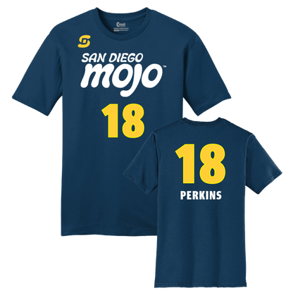San Diego Mojo Jersey T-Shirt - Perkins