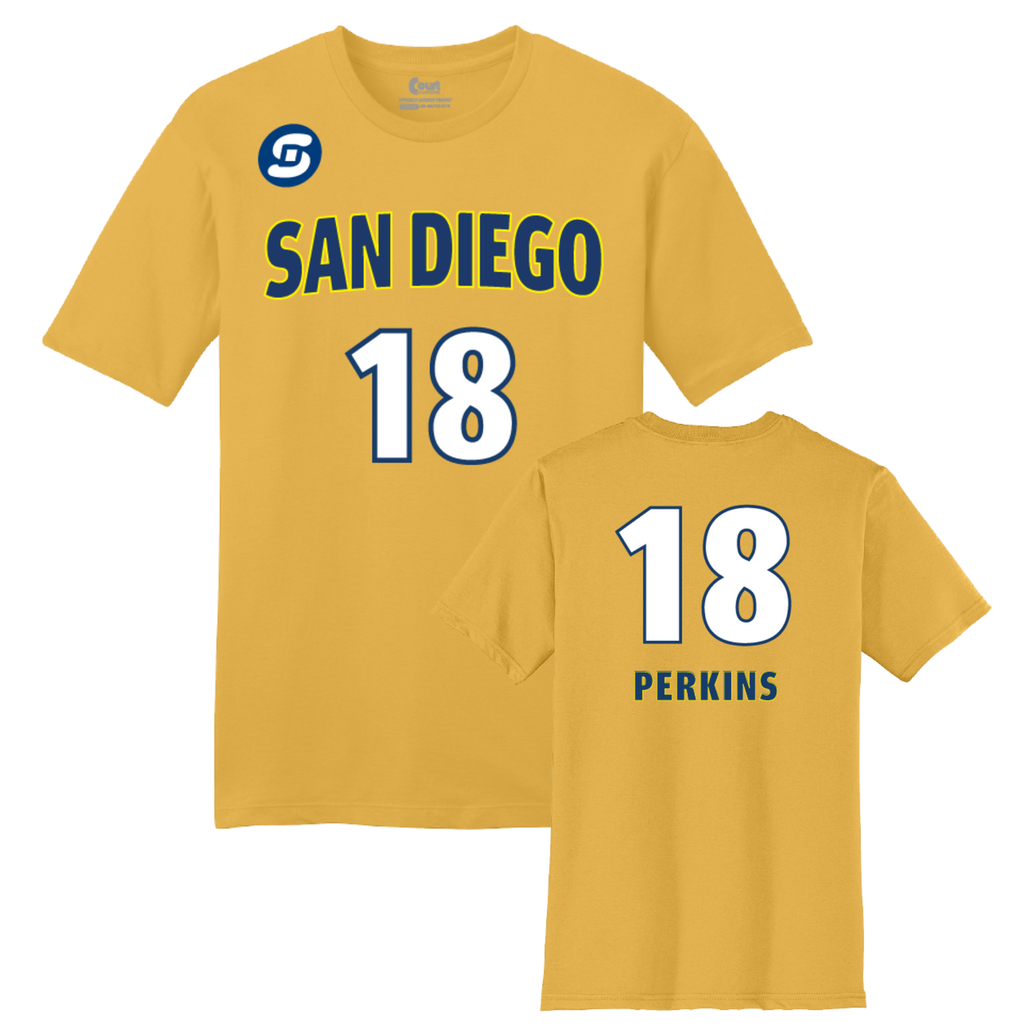 San Diego Mojo Jersey T-Shirt - Perkins