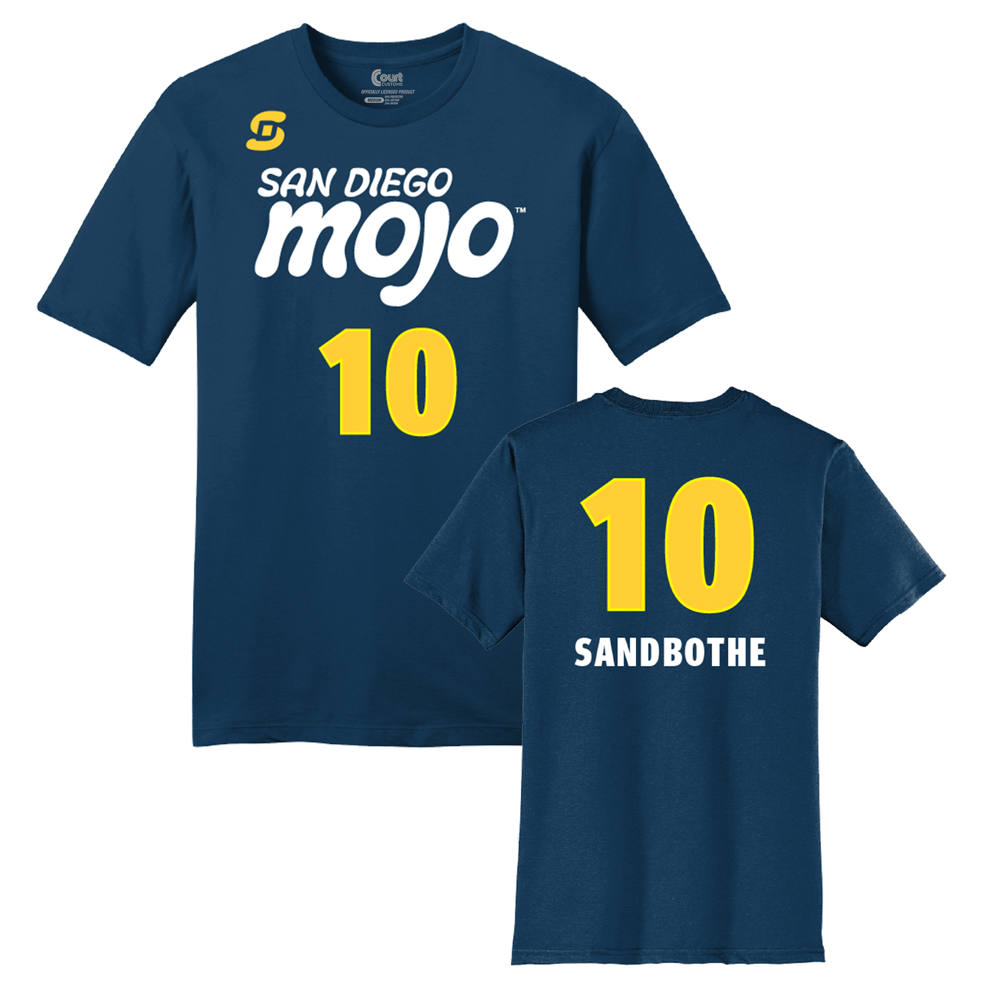 San Diego Mojo Jersey T-Shirt - Sandbothe