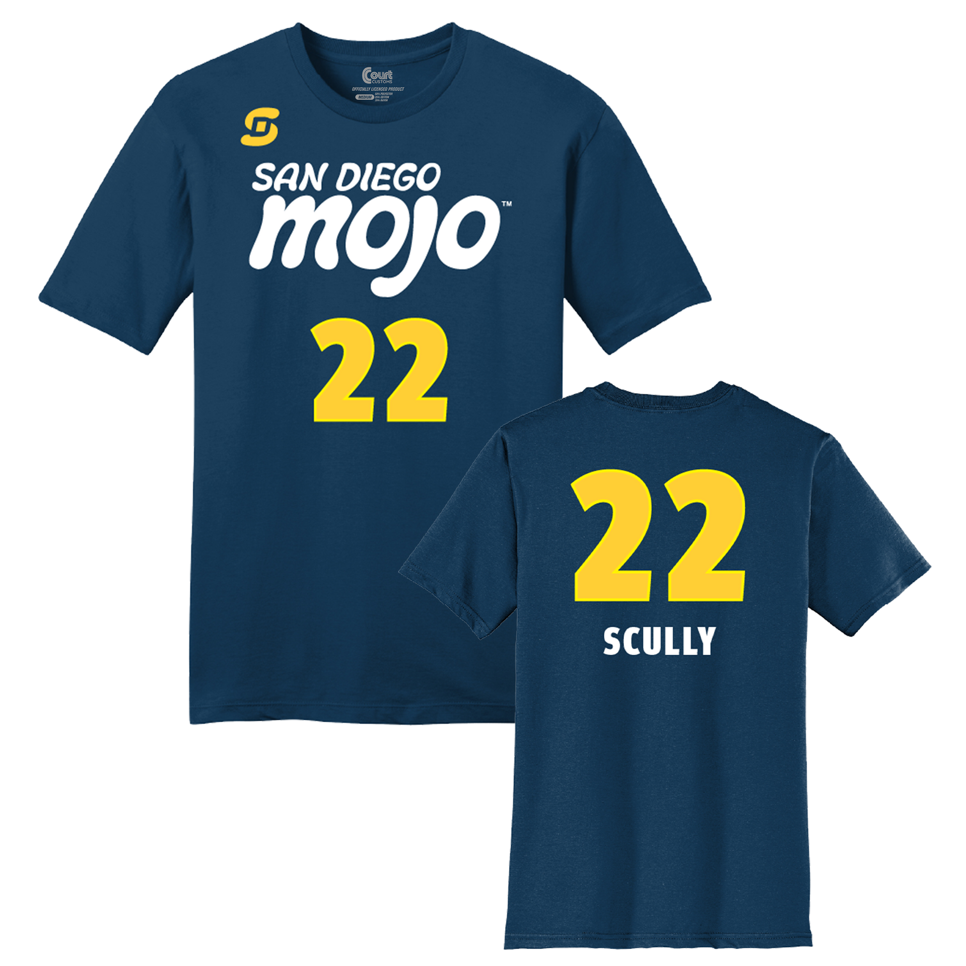 San Diego Mojo Jersey T-Shirt - Scully