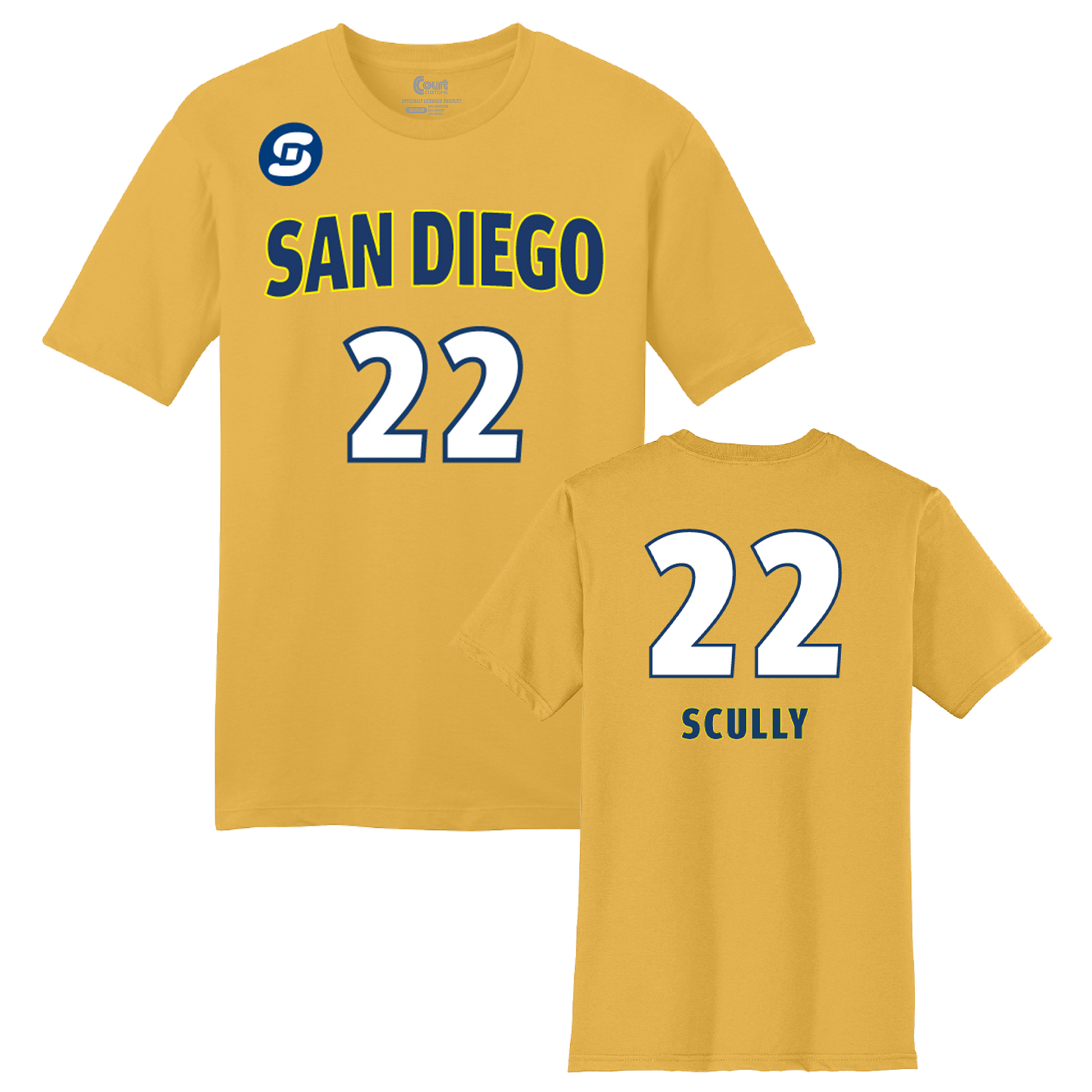 San Diego Mojo Jersey T-Shirt - Scully