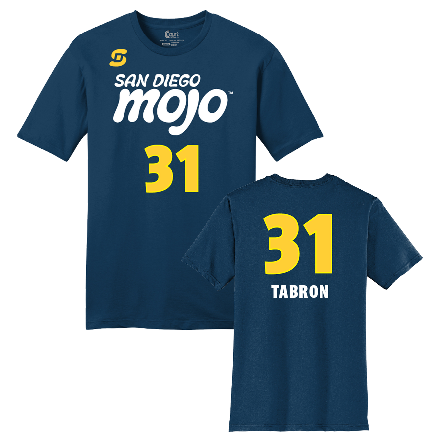 San Diego Mojo Jersey T-Shirt - Tabron