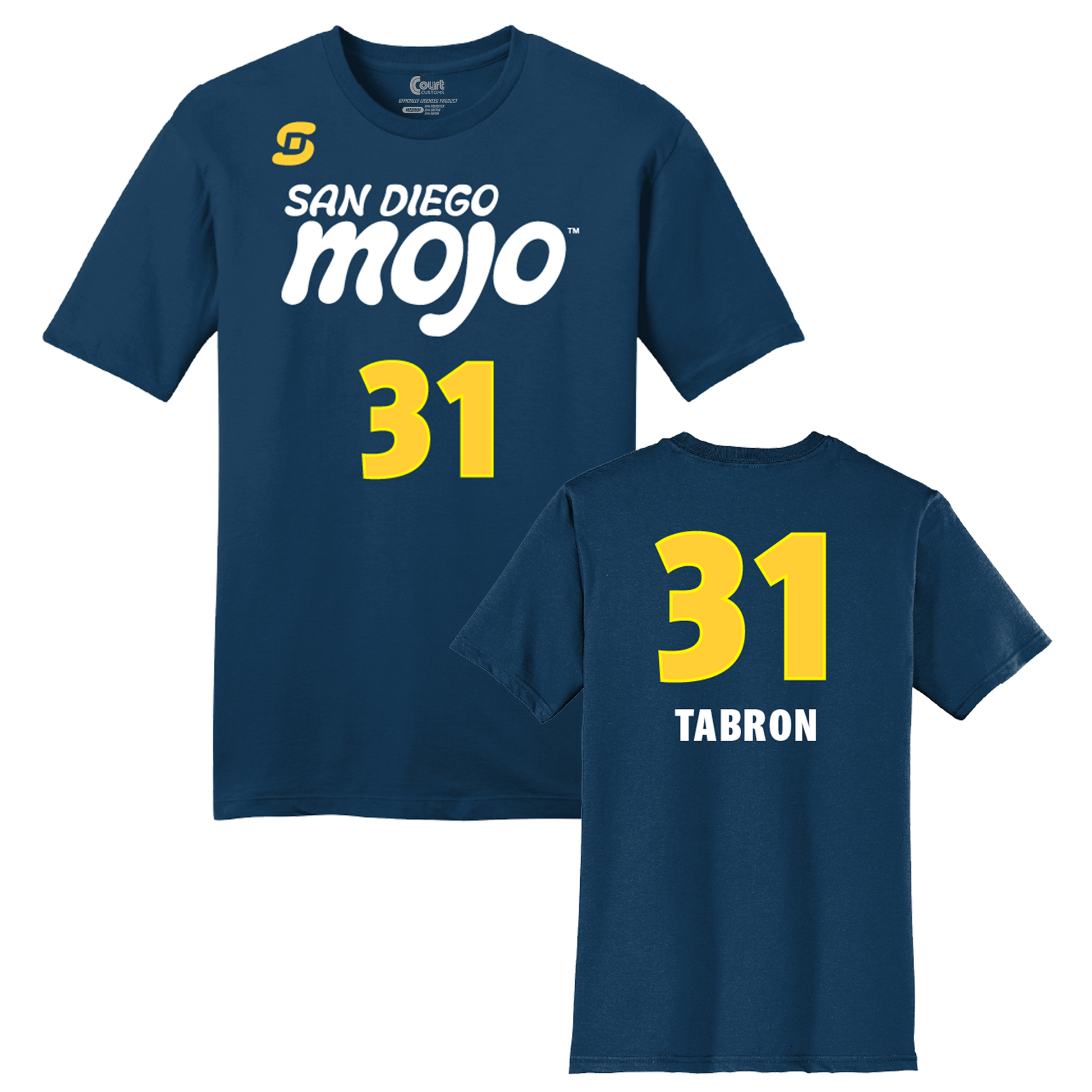 San Diego Mojo Jersey T-Shirt - Tabron