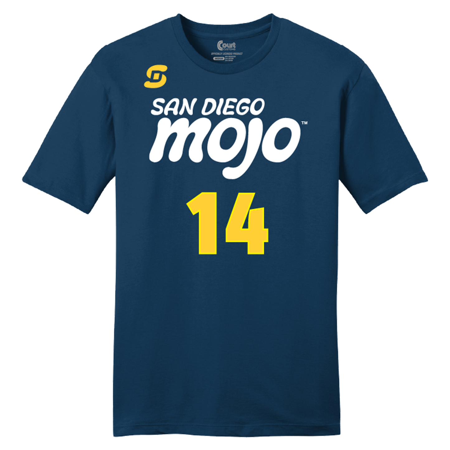 San Diego Mojo Jersey T-Shirt - Vicini