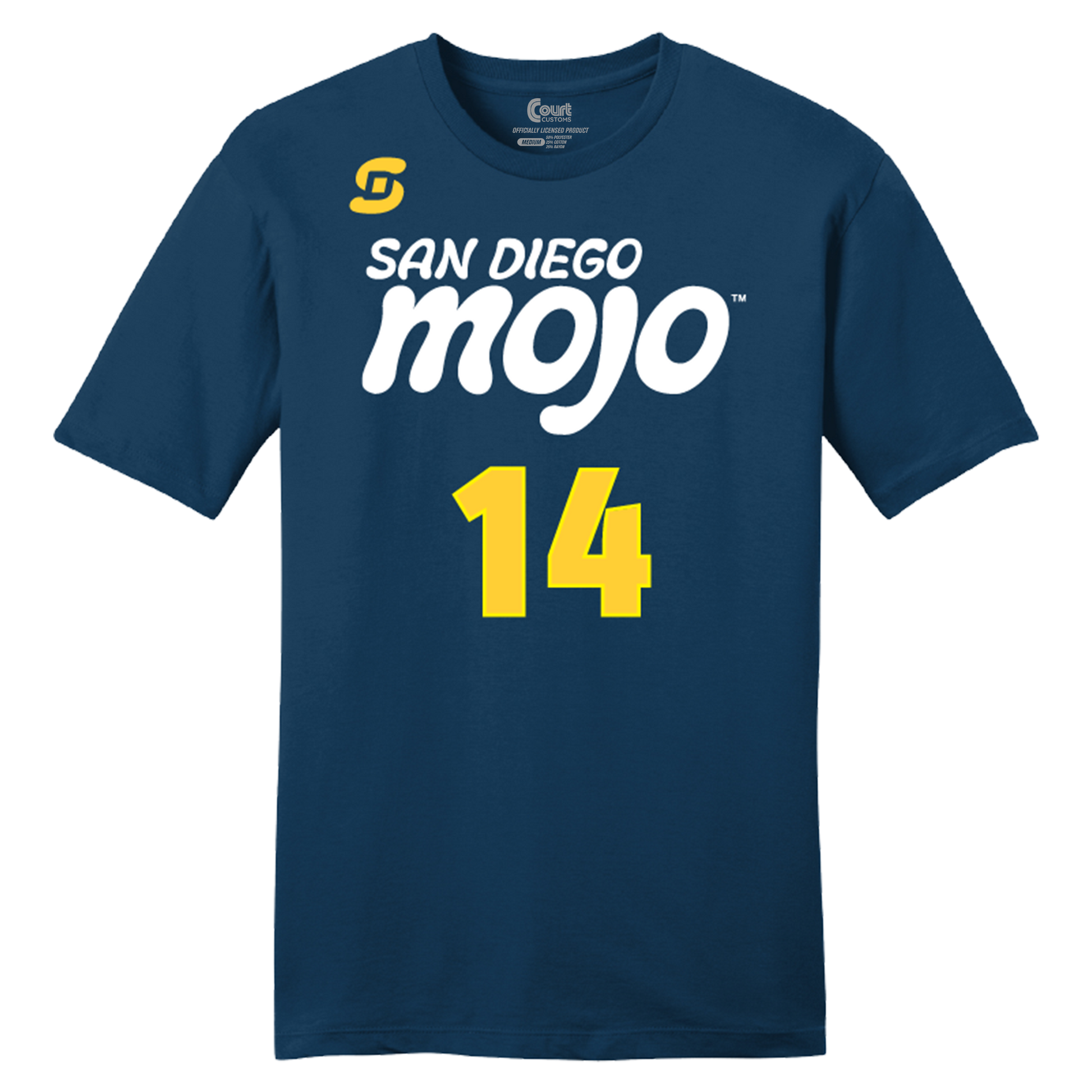 San Diego Mojo Jersey T-Shirt - Vicini