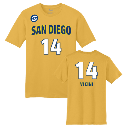 San Diego Mojo Jersey T-Shirt - Vicini