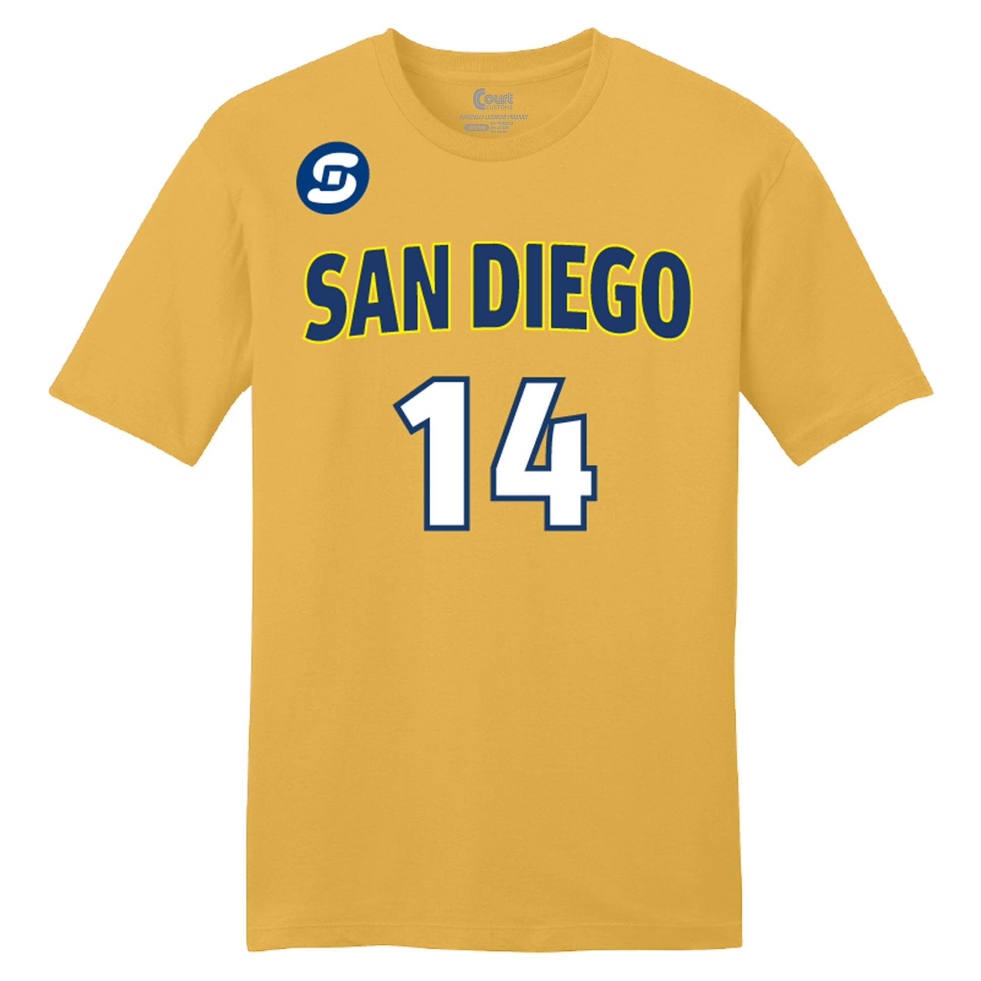 San Diego Mojo Jersey T-Shirt - Vicini