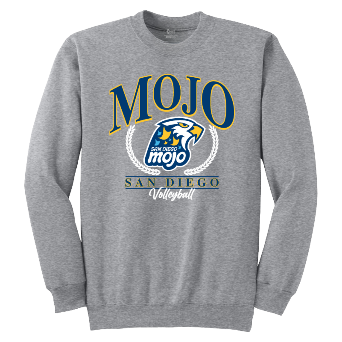 San Diego Mojo Laurel Volleyball Crewneck 