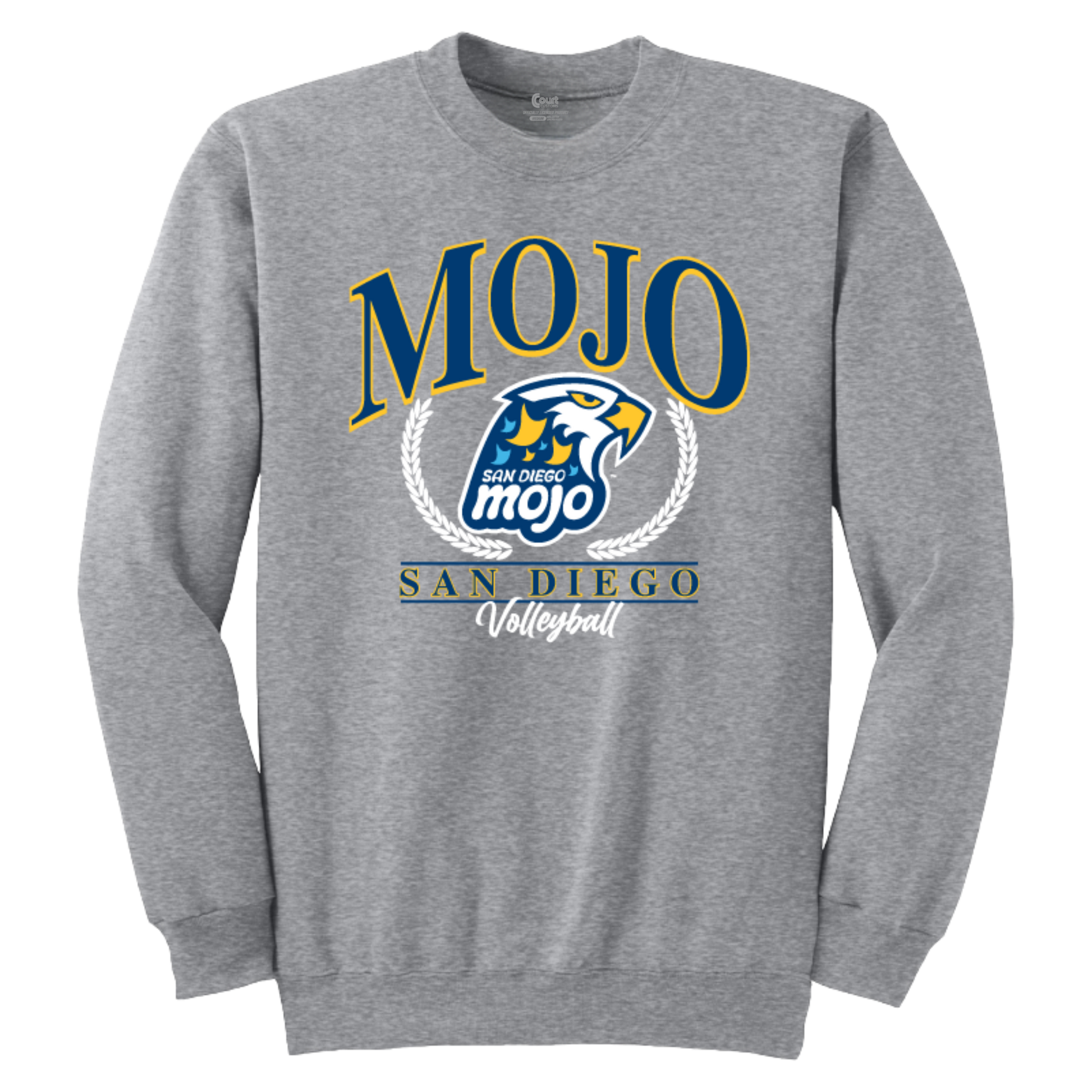 San Diego Mojo Laurel Volleyball Crewneck 