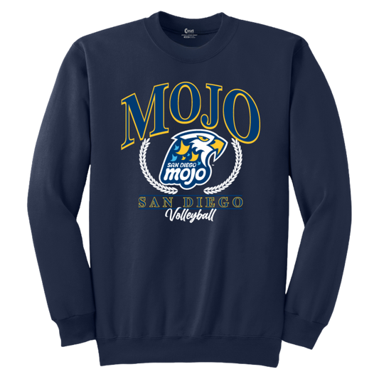 San Diego Mojo Laurel Volleyball Crewneck 