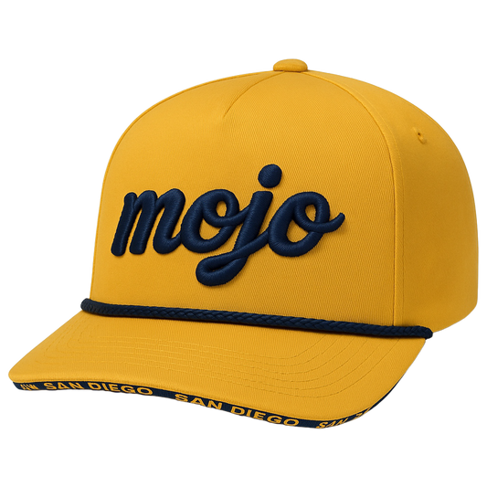 San Diego Mojo Script Rope Cap