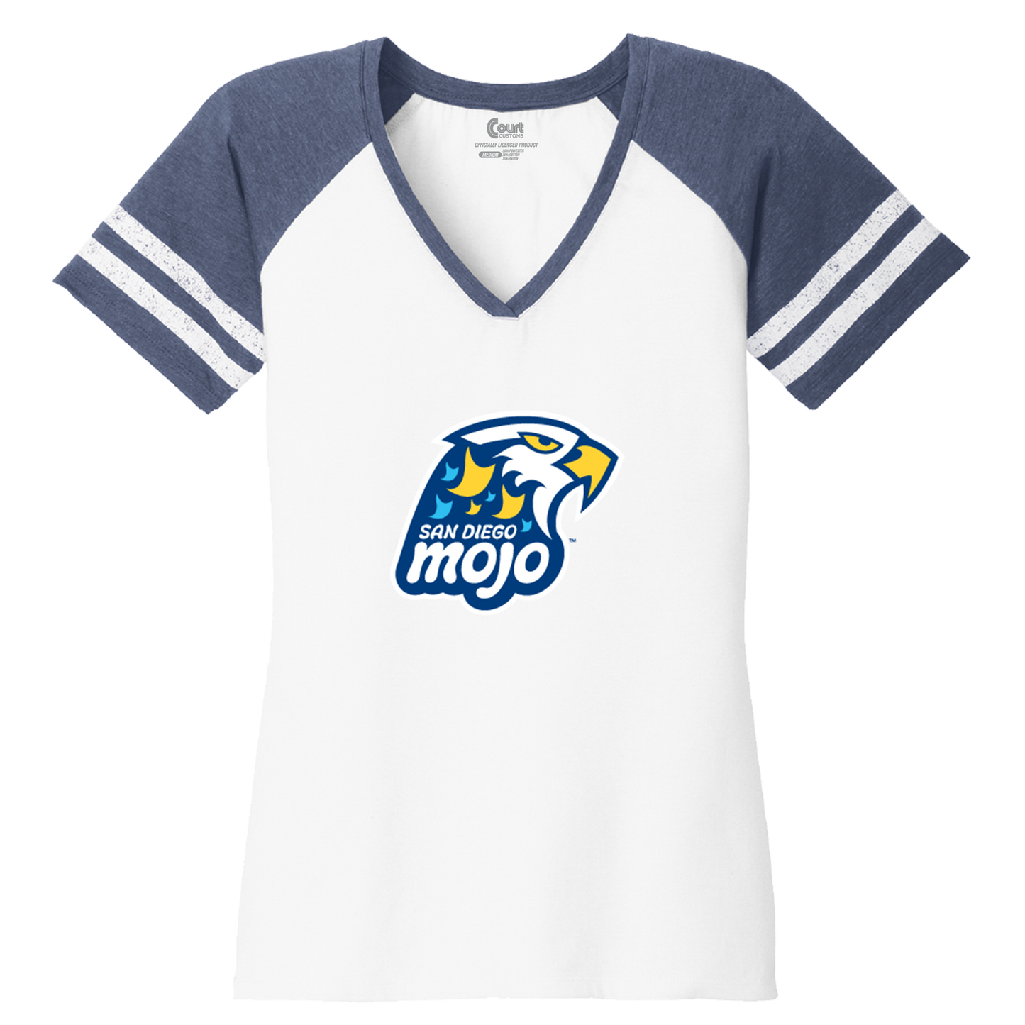 San Diego Mojo Womens Logo V-Neck T-Shirt