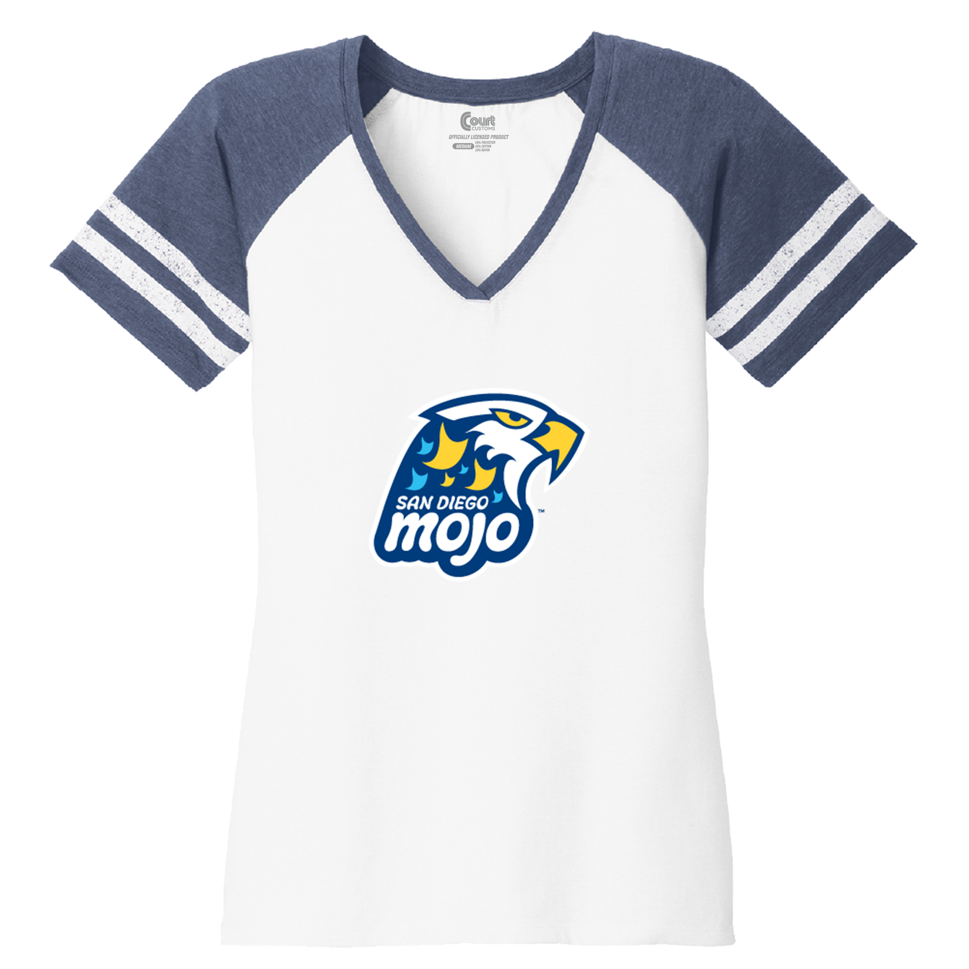 San Diego Mojo Womens Logo V-Neck T-Shirt