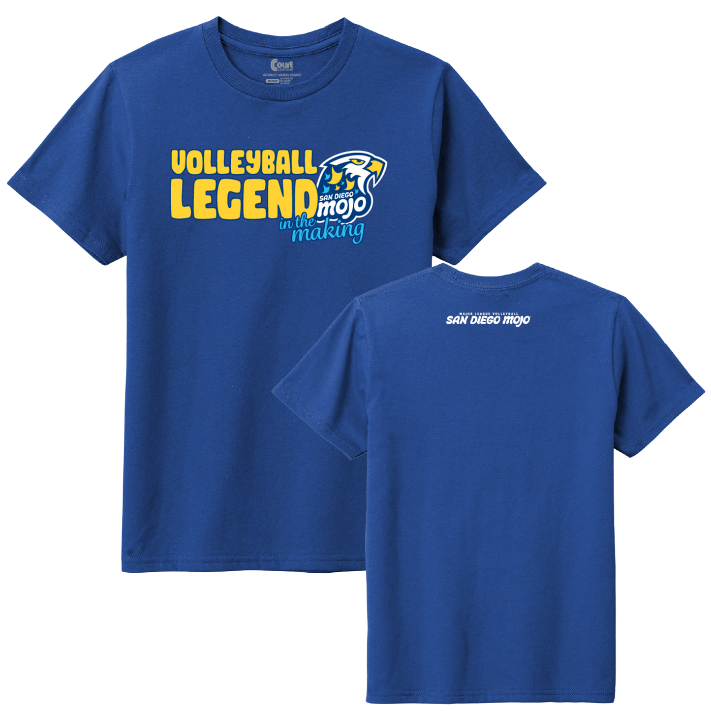 San Diego Mojo Youth Volleyball Legend T-Shirt
