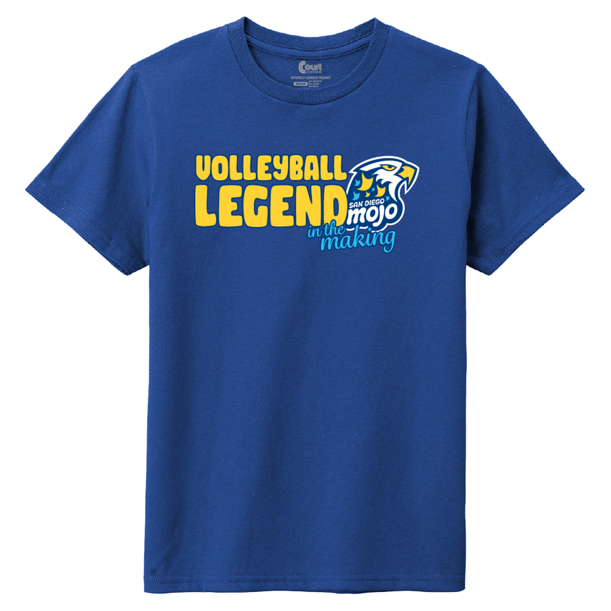 San Diego Mojo Youth Volleyball Legend T-Shirt