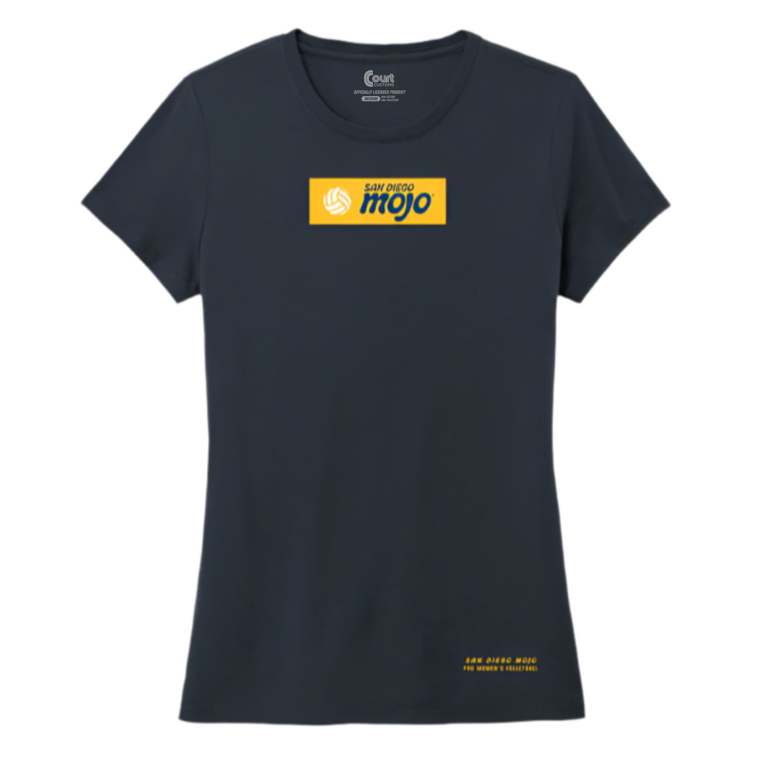 Womens Gold Patch Logo T-Shirt