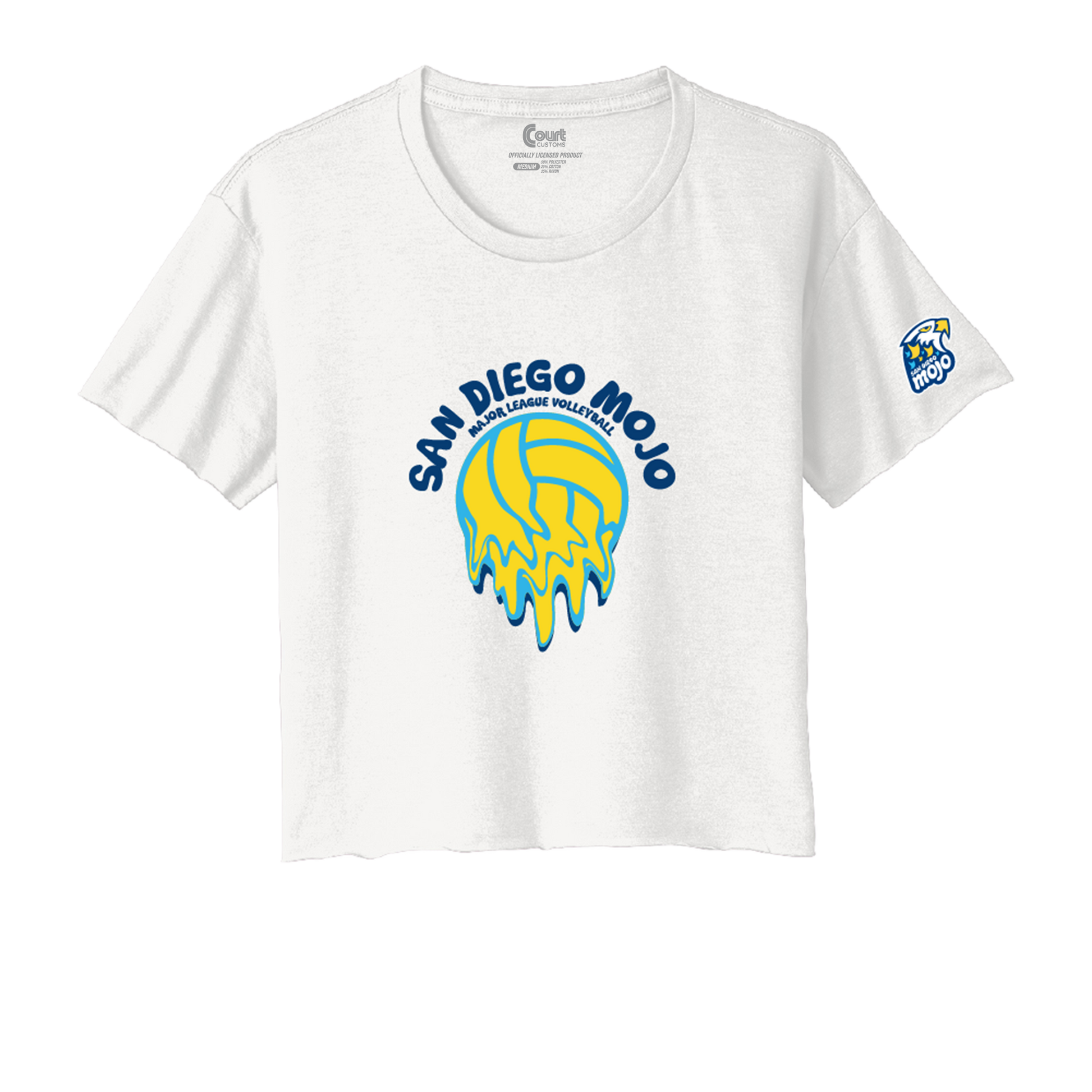 Womens San Diego Mojo Melting Volleyball T-Shirt